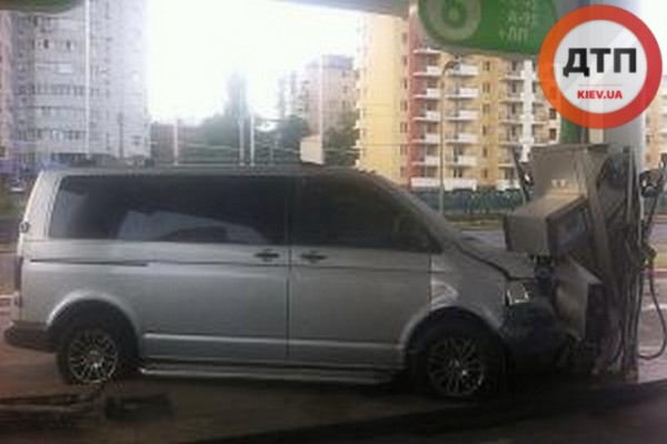 Место аварии