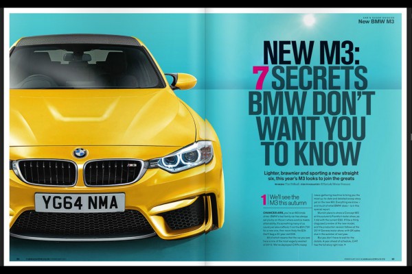 Иллюстрация нового BMW M3