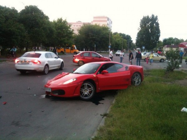 Авария в Чернигове