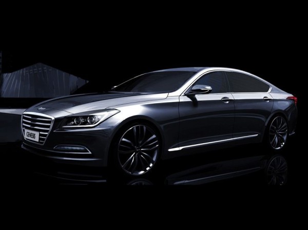 Новый Hyundai Genesis. Официальный рендер