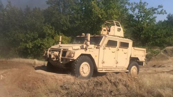 Испытания французского Hummer
