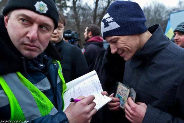 Водитель утверждает, что он правил не нарушал
