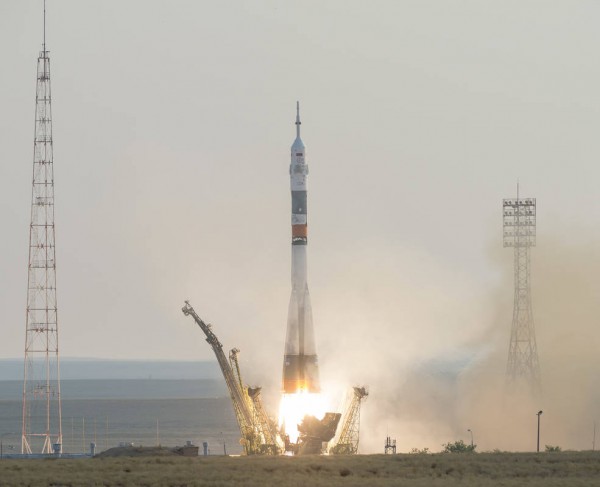 Запуск ракеты с Байконура