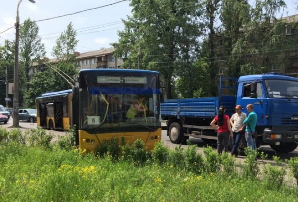 Место аварии