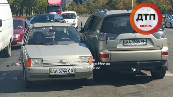 Авария в Киеве