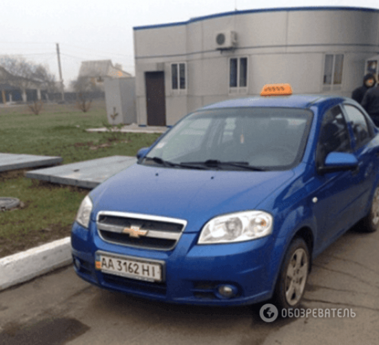 Одно из похищенных авто