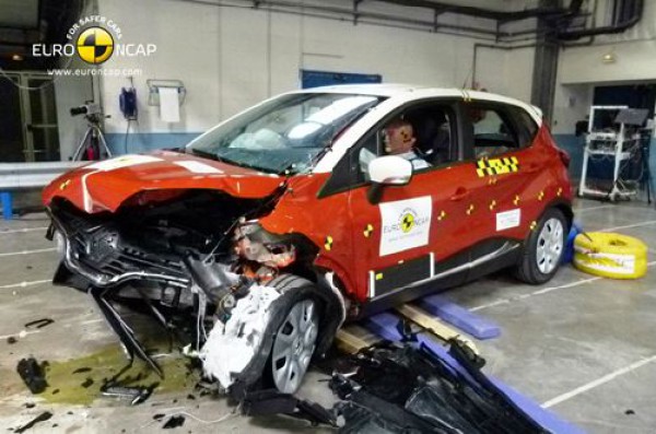 Renault Captur прошел краш-тест на отлично