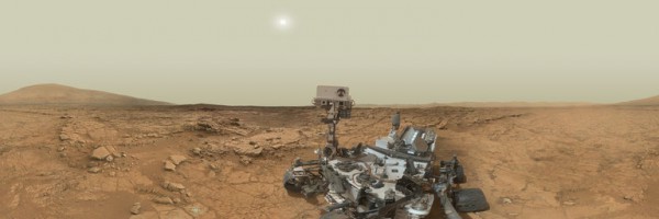 Видео создано из фотографий, сделанных Curiosity