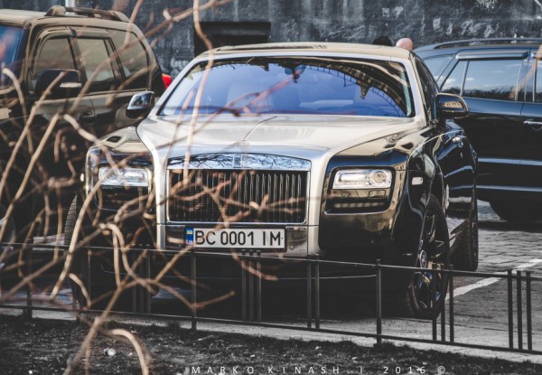 Юбилейный Rolls-Royce Ghost Alpine во Львове