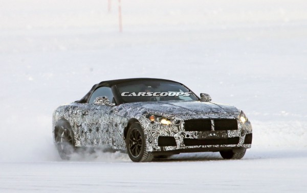 Новый BMW Z4 замечен на тестах