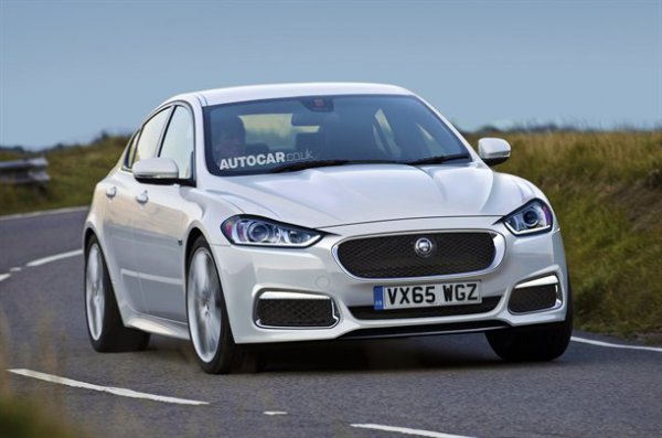 Неофициальная иллюстрация новой модели Jaguar