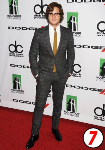 Диего Бонета - мексиканский актер и певец - на церемонии Hollywood Film Awards 21 октября в Беверли-Хиллс
