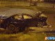 Ночное ДТП в Киеве: автомобиль вылетел на крышу киоска