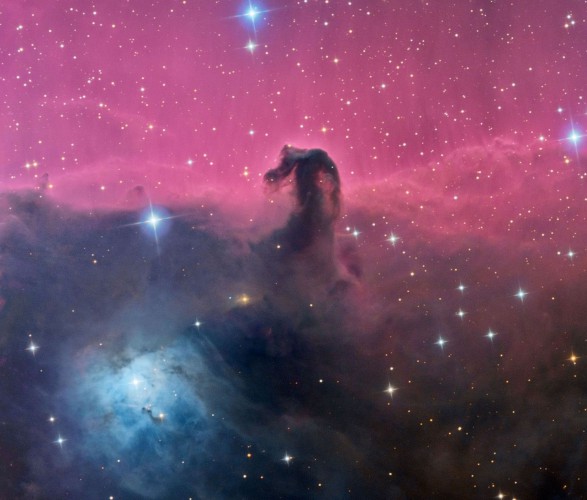 Туманность B33 Конская Голова и NGC2023 в созвездии Орион. КрАО, пос. Научный, Крым. Олег Брызгалов.