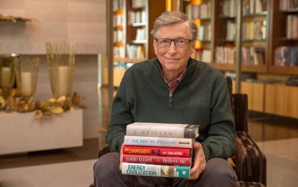 Билл Гейтс рассказал о любимых книгах
