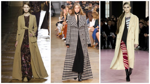 Слева направо: Dries van Noten, Chloe, Christian Dior