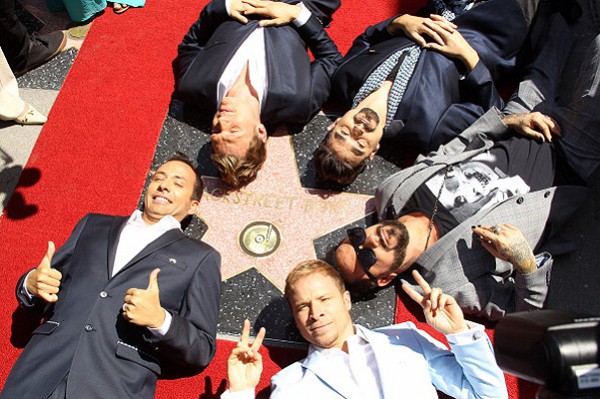 Backstreet Boys получили звезду на Аллее славы в Голливуде