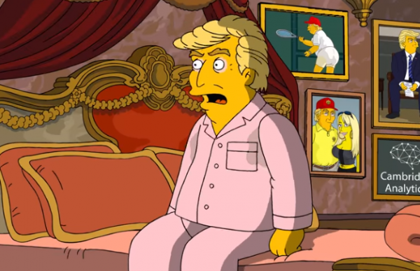 Дональд Трамп в сериале Симпсоны