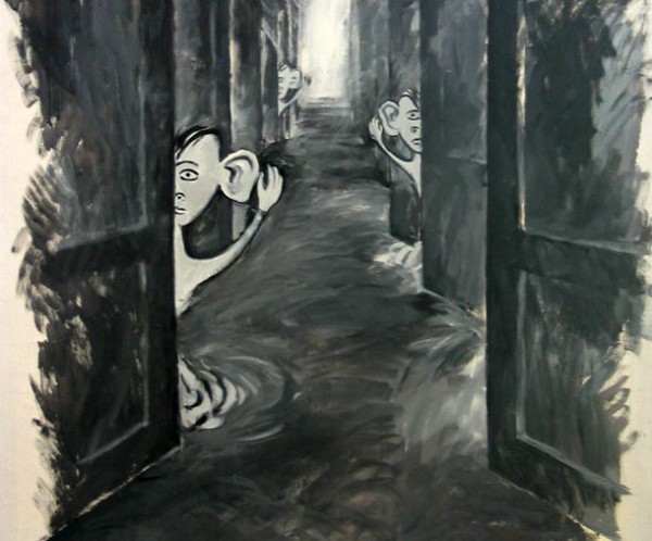 Фрагмент картины Александра Гнилицкого Чу(1990)