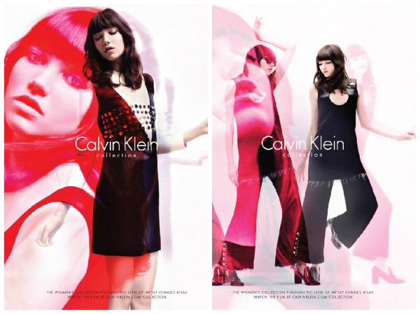 Грэйс Хартцель в рекламной кампании Calvin Klein