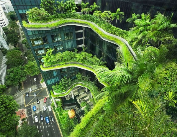 Отель Park Royal, Архитектурная студия WOHA Сингапур
