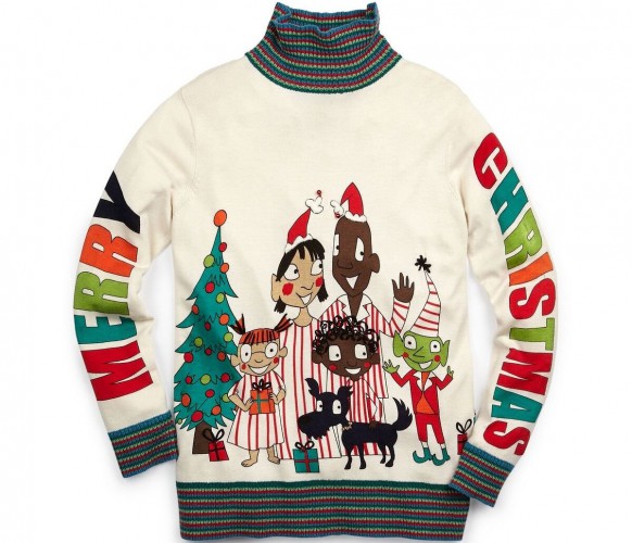 Свитер Santa Love Вупи Голдберг