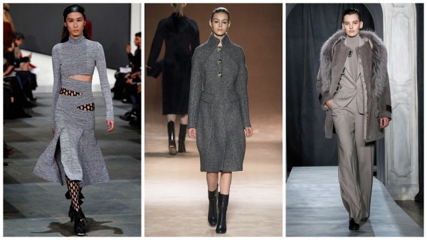 Слева направо: Proenza Shouler, Victoria Beckham, Jason Wu