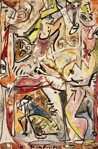 Джексон Поллок, Синее бессознательное (1946)