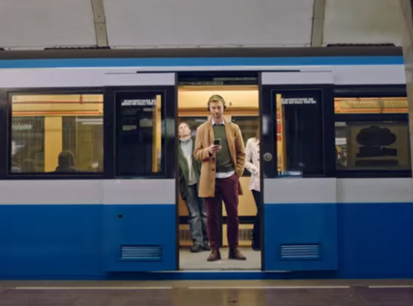 Реклама в киевском метро