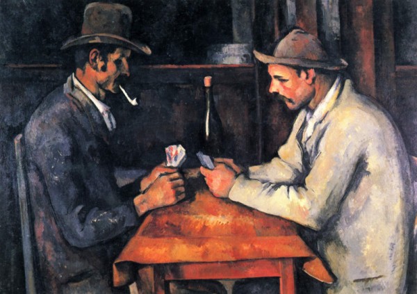 Поль Сезанн Игроки в карты (1893 г.)