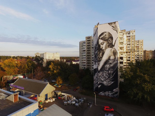 Новый мурал в Киеве