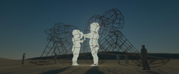Так будет выглядеть гигантская инсталляция Любовь на Burning Man