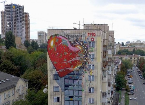 Новый киевский мурал