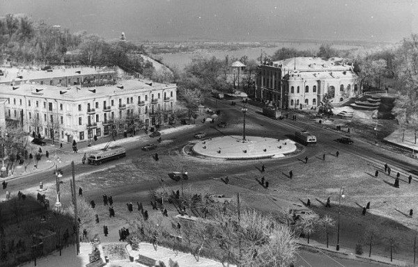 Европейская площадь в середине прошлого века