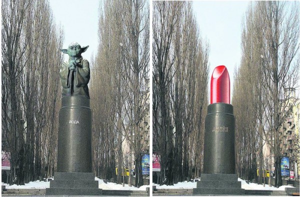 В конце позапрошлого года ироничные фотожабы на тему памятника Ленина заполнили интернет.