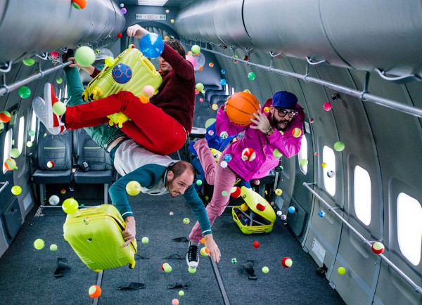 OK Go в невесомости