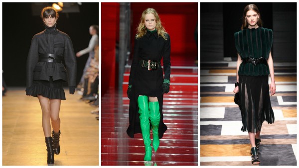 Слева направо: Isabel Marant, Versace, Salvatore Ferragamo