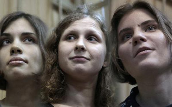 Участницы группы Pussy Riot