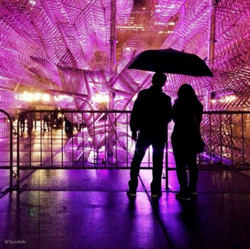 Источник фото http://laughingsquid.com/forever-bicycles-ai-weiweis-stunning-installation-of-3144-bicycles-in-toronto/