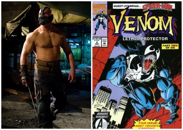 Том Харди сыграет главную роль в фильме Веном/Venom.