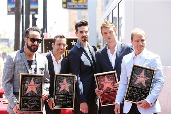 Backstreet Boys получили звезду на Аллее славы в Голливуде