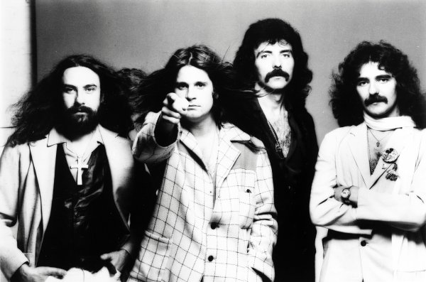 Первоначальный состав Black Sabbath в 1970-тых.
