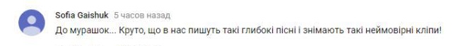 Комментарий на YouTube