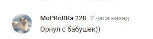 Комментарий на YouTube