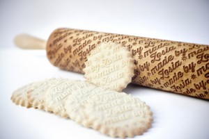 Скалка с рисунком