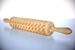 Скалка с рисунком