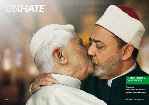 Скандальная реклама бренда Benetton