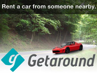 Сервис Getaround очень похож на RelayRides
