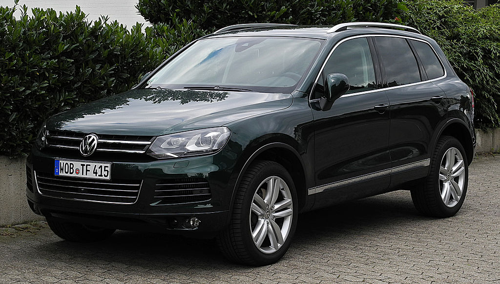 Второй незадекларированный автомобиль Volkswagen Touareg