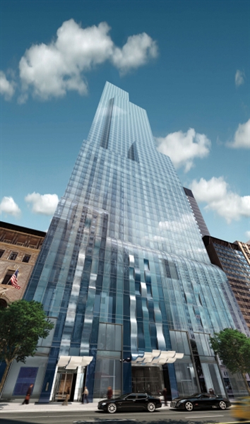 One57 находится на элитном отрезке 57-й улицы Манхэттена